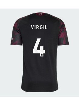 Moški Nogometna dresi replika Liverpool Virgil van Dijk #4 Tretji 2026-27 Kratek rokav Moški Nogometna dresi replika Liverpool Virgil van Dijk #4 Tretji 2026-27 Kratek rokav